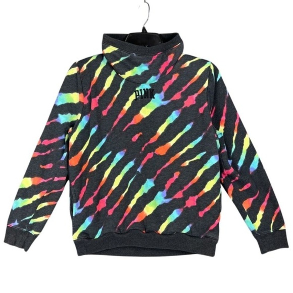 Victorias Secret Sweatshirt Womens XS Pink‎ Pullover Funnel-neck Casual